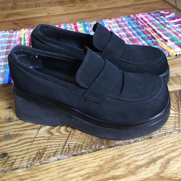 steve madden platform loafers